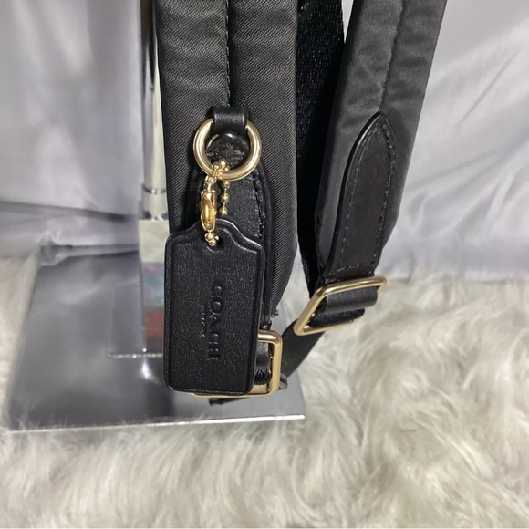 SOLD………..Coach Black Leather Mini Backpack with Brown Shearling EUC - Picture 11 of 15